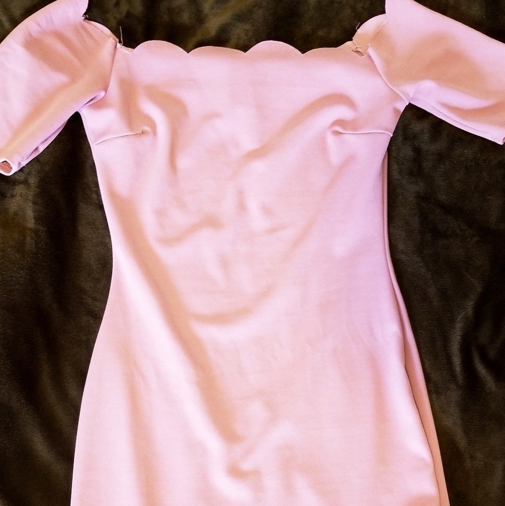 Off the shoulder bodycon dress